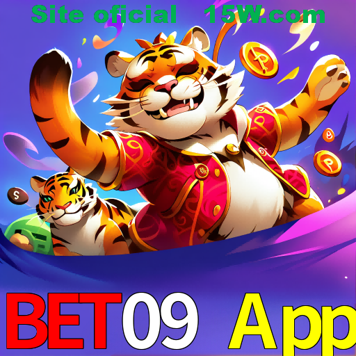 Imagem promocional da Bet09 App mostrando a plataforma e suas vantagens